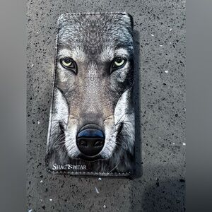 Shagwear Canada Black Leather Wallet